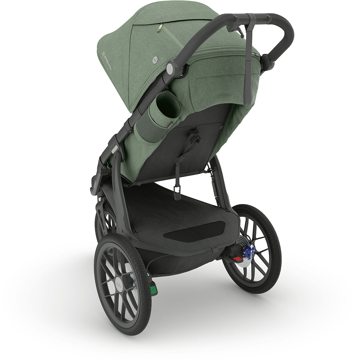 UPPAbaby Ridge Jogging Stroller + PiggyBack Ride-Along Bundle - Gwen