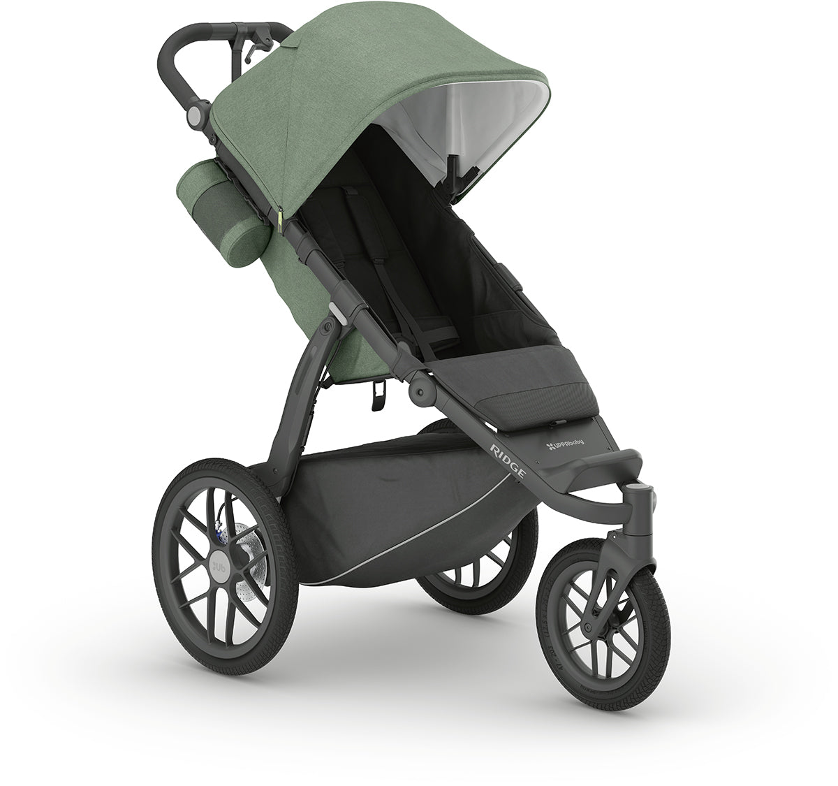 UPPAbaby Ridge Jogging Stroller - Gwen (Green Melange / Carbon)