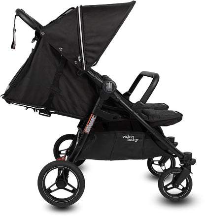 Valco Baby Slim Twin Double Stroller Sport Edition - Raven