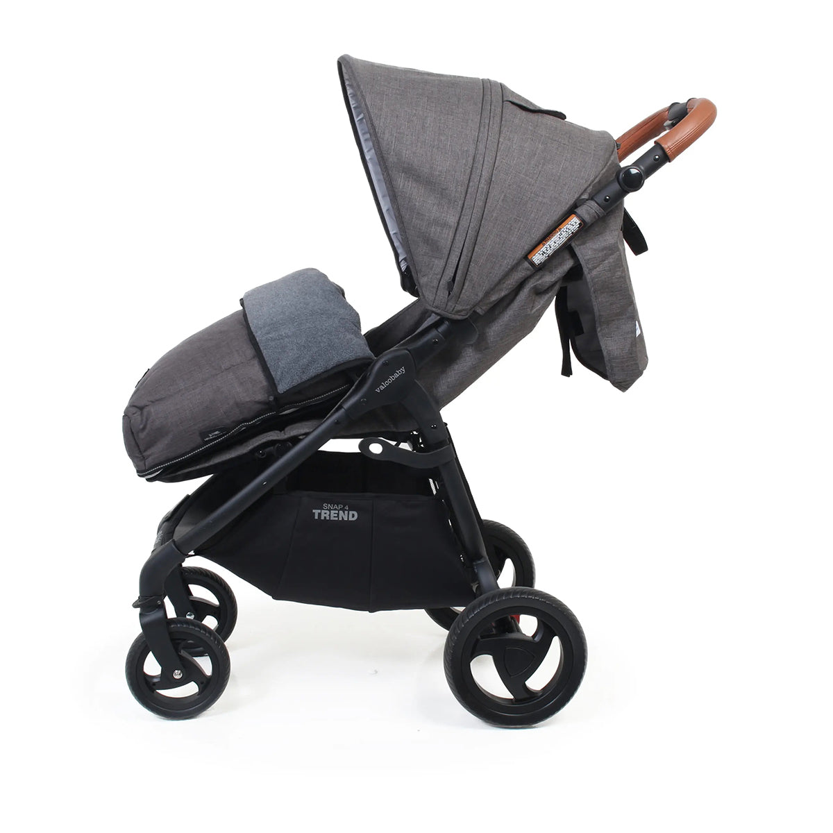 Valco Universal Snug Footmuff - Charcoal