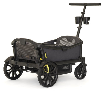 Veer Cruiser XL (4 Seater) Stroller Wagon + Sidewall Kit Bundle - Natural