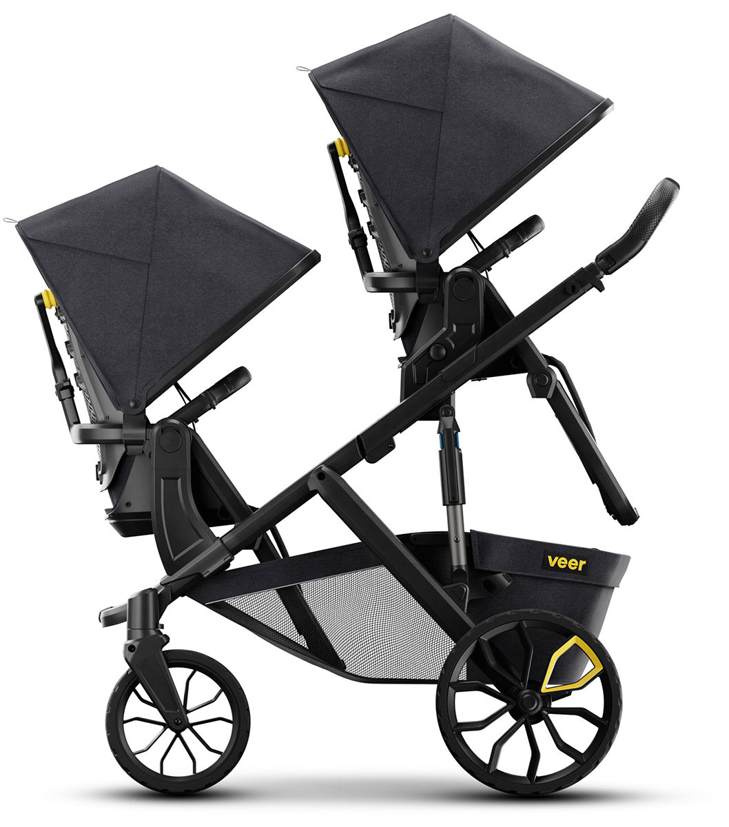 Veer Switch&Roll Double Stroller Bundle