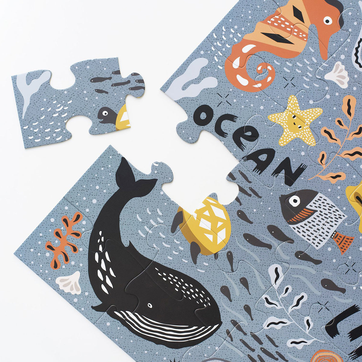 Wee Gallery Floor Puzzle - Ocean Life