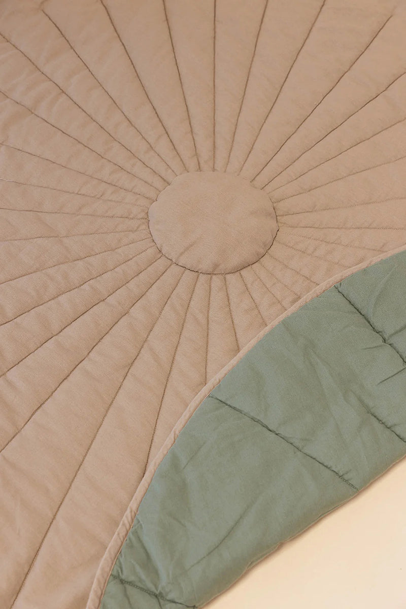 WildBird Linen Quilted Playmat - Desert Lark / Acadian