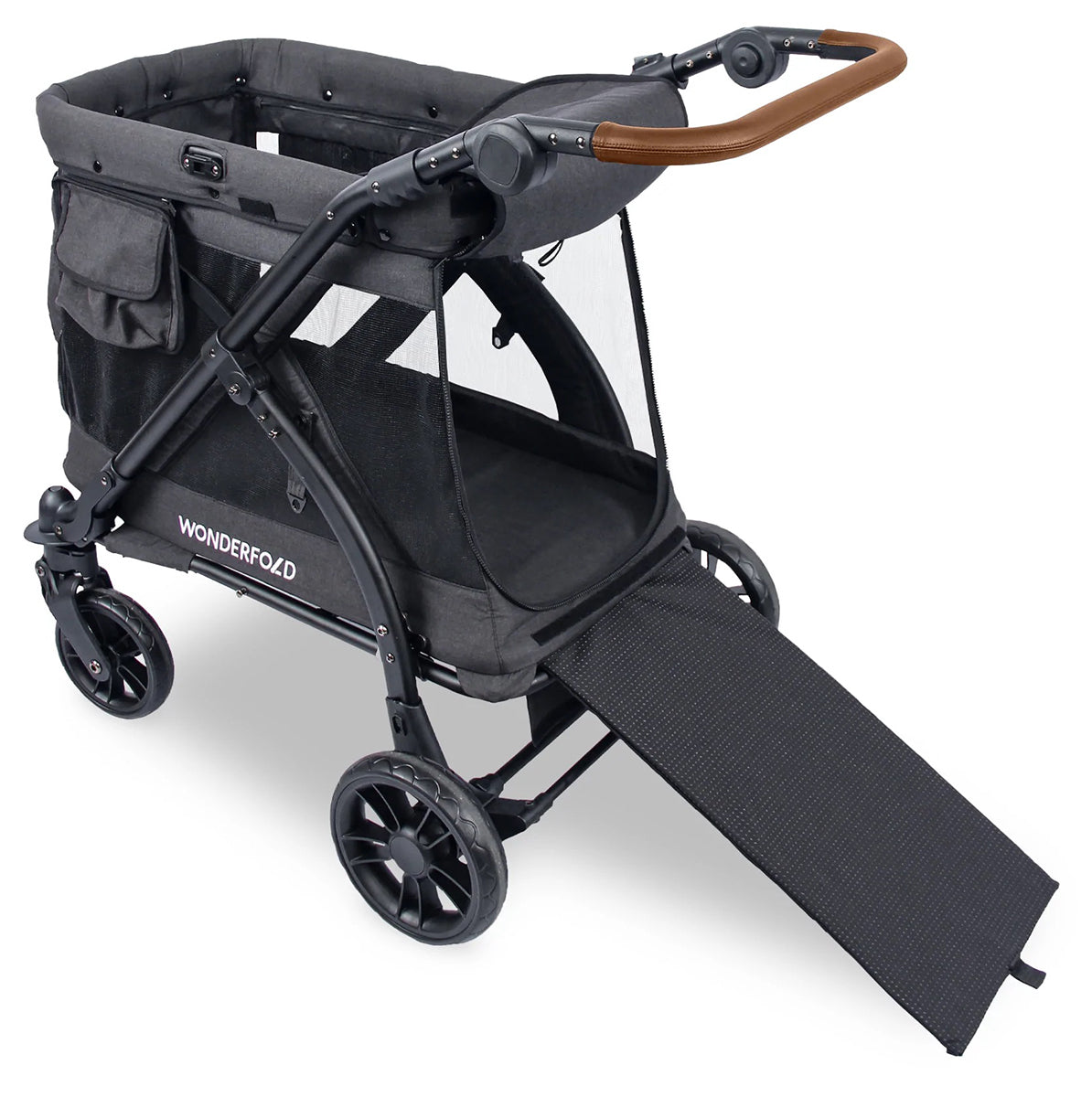 Wonderfold M1 (1 Seater) Stroller Wagon - Volcanic Black