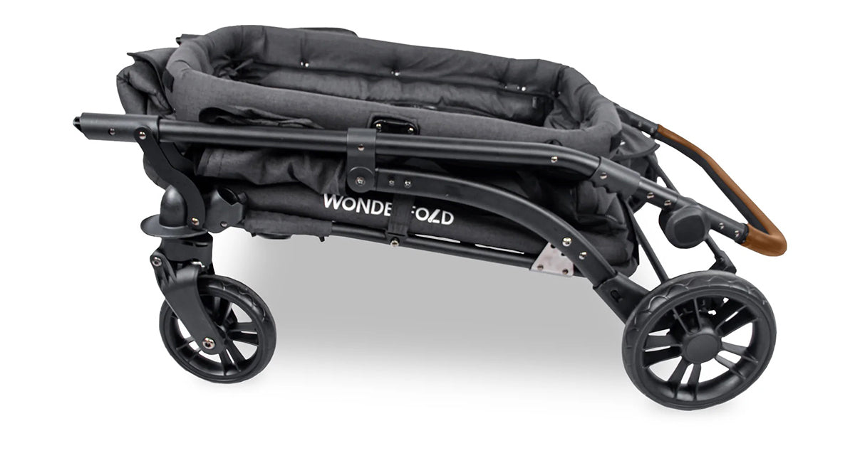 Wonderfold M1 (1 Seater) Stroller Wagon - Volcanic Black