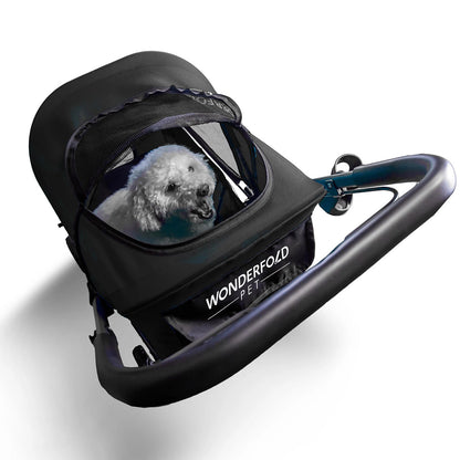 WonderFold Pet Stroller - Midnight Blue