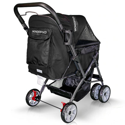 WonderFold Pet Stroller - Midnight Blue