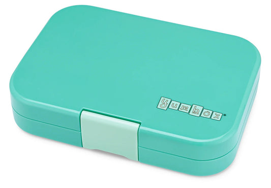 Yumbox Leakproof Bento Lunchbox, Panino - Tropical Aqua / Panther