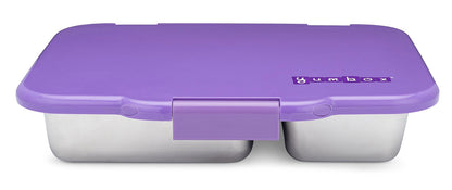 Yumbox Leakproof Bento Lunchbox, Presto Stainless Steel - Remy Lavender