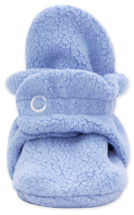 Zutano Cozie Fleece Baby Bootie - Light Blue, 3m