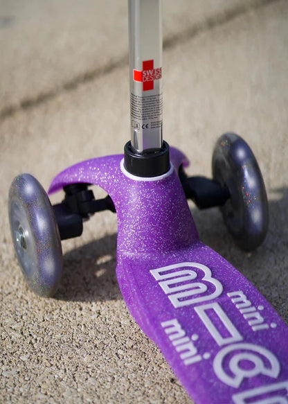 Micro Kickboard Micro Mini Glitter LED Scooter (2-5 years) - Fairy Purple