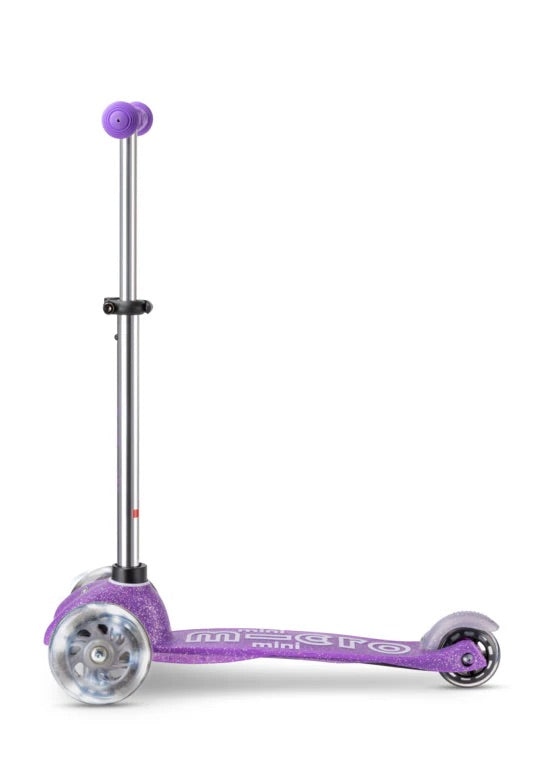 Micro Kickboard Micro Mini Glitter LED Scooter (2-5 years) - Fairy Purple