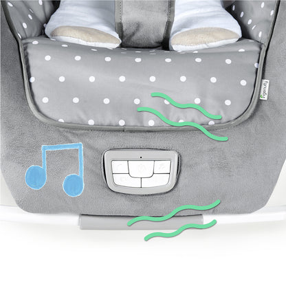 Kids2 Ingenuity Infant to Toddler Rocker and Baby Bouncer Seat - Cuddle Lamb