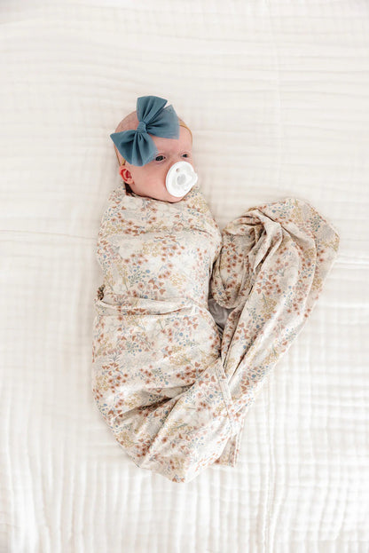 Lou Lou & Company Swaddle Blanket - Pearl