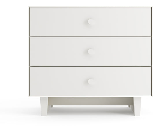 Oeuf 3 Drawer Dresser - Rhea - White