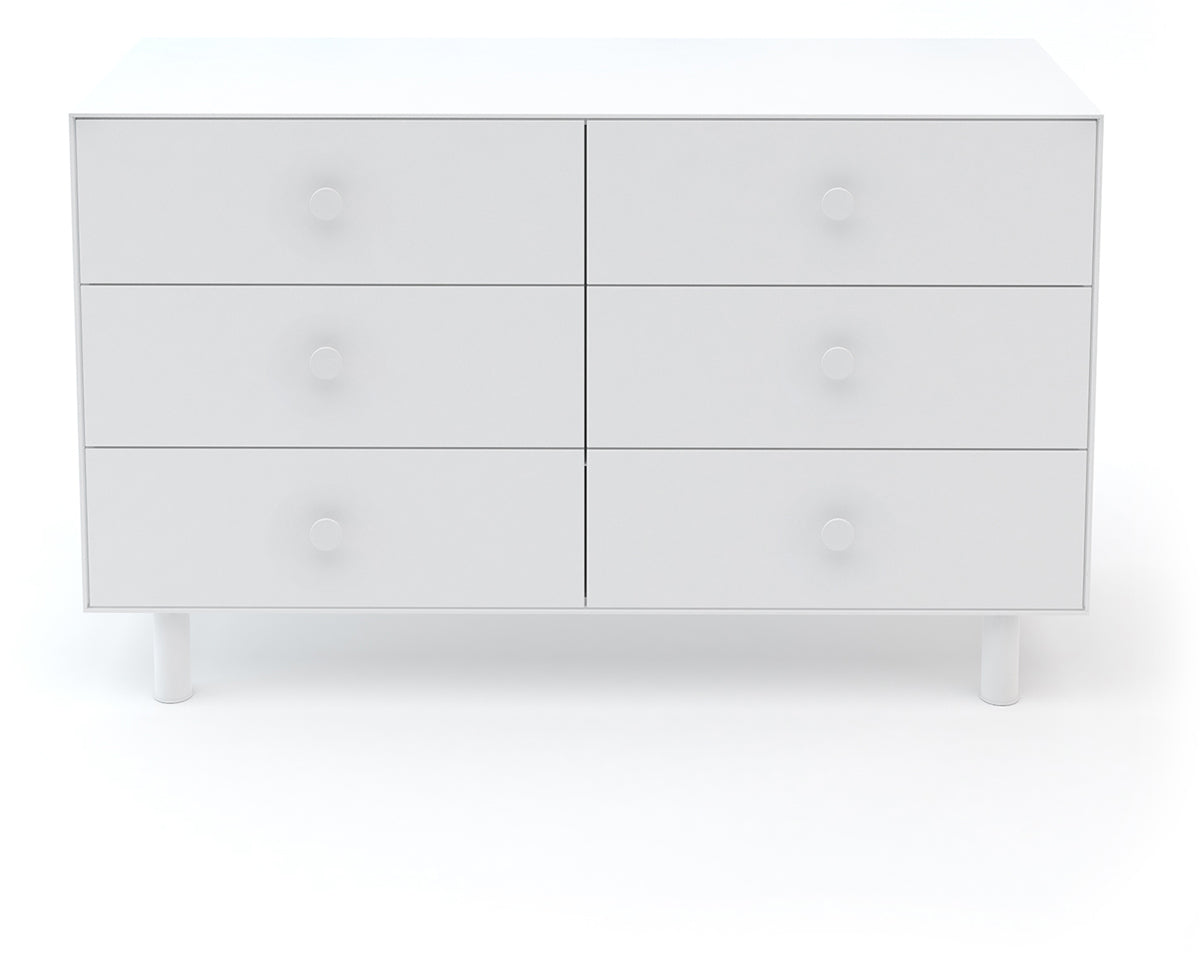 Oeuf 6 Drawer Dresser - Classic - White