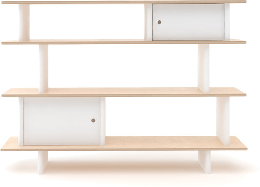 Oeuf Mini Library - White/Birch