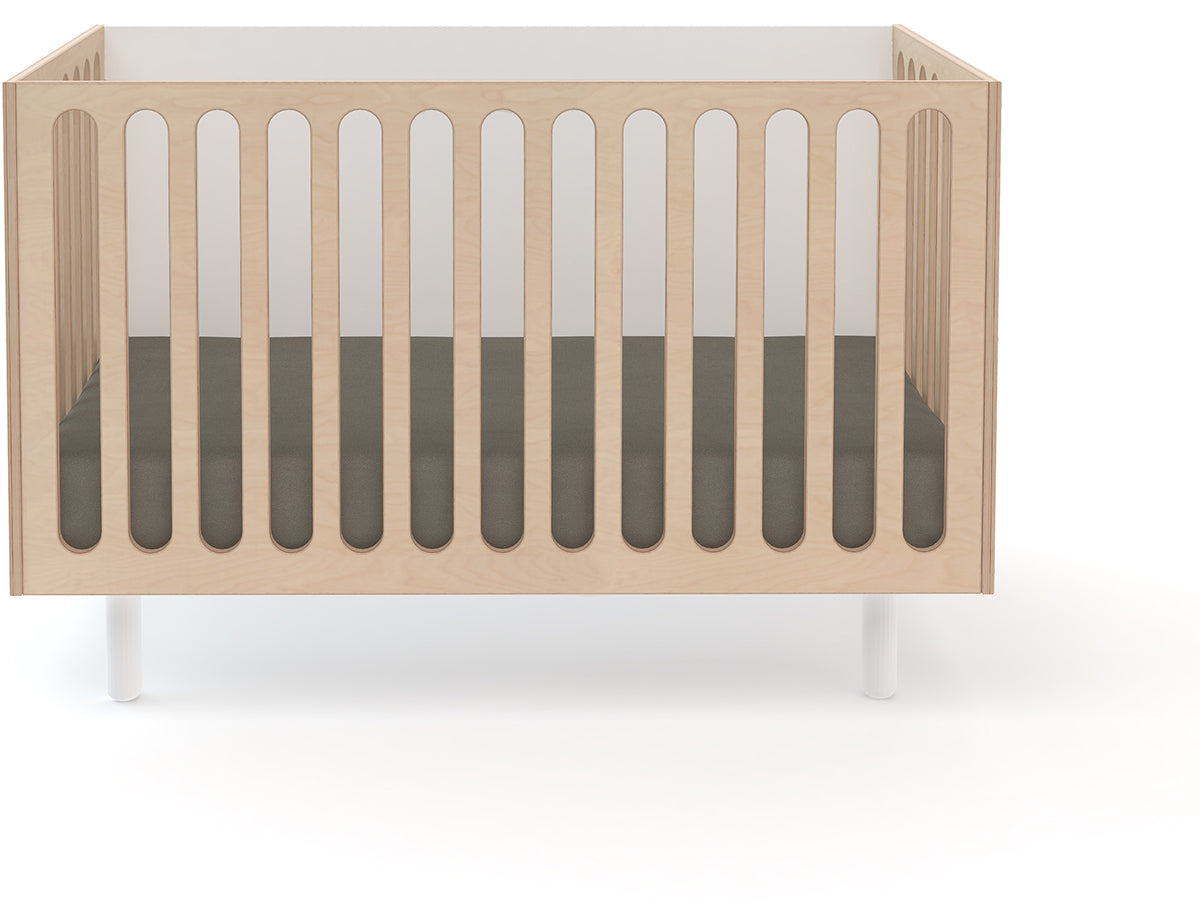 Oeuf Fawn 2-in-1 Crib System - White/Birch