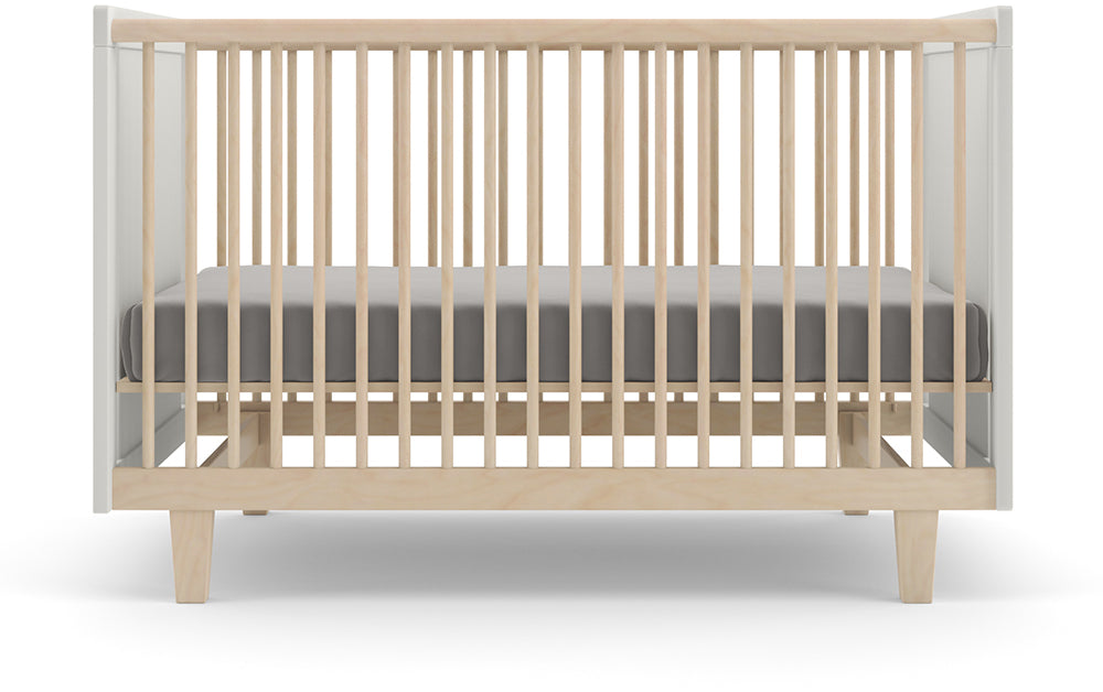 Oeuf Rhea Crib - White/Birch