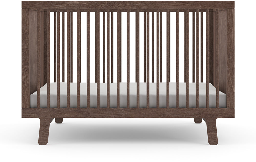 Oeuf Sparrow Crib - Walnut