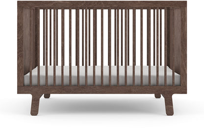 Oeuf Sparrow Crib - Walnut