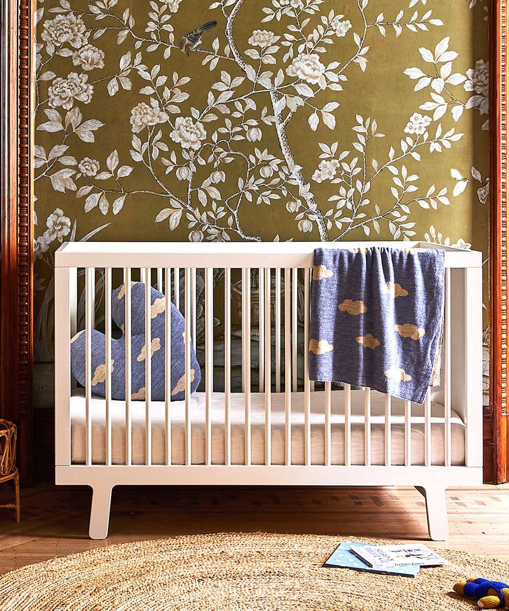 Oeuf Sparrow Crib - White