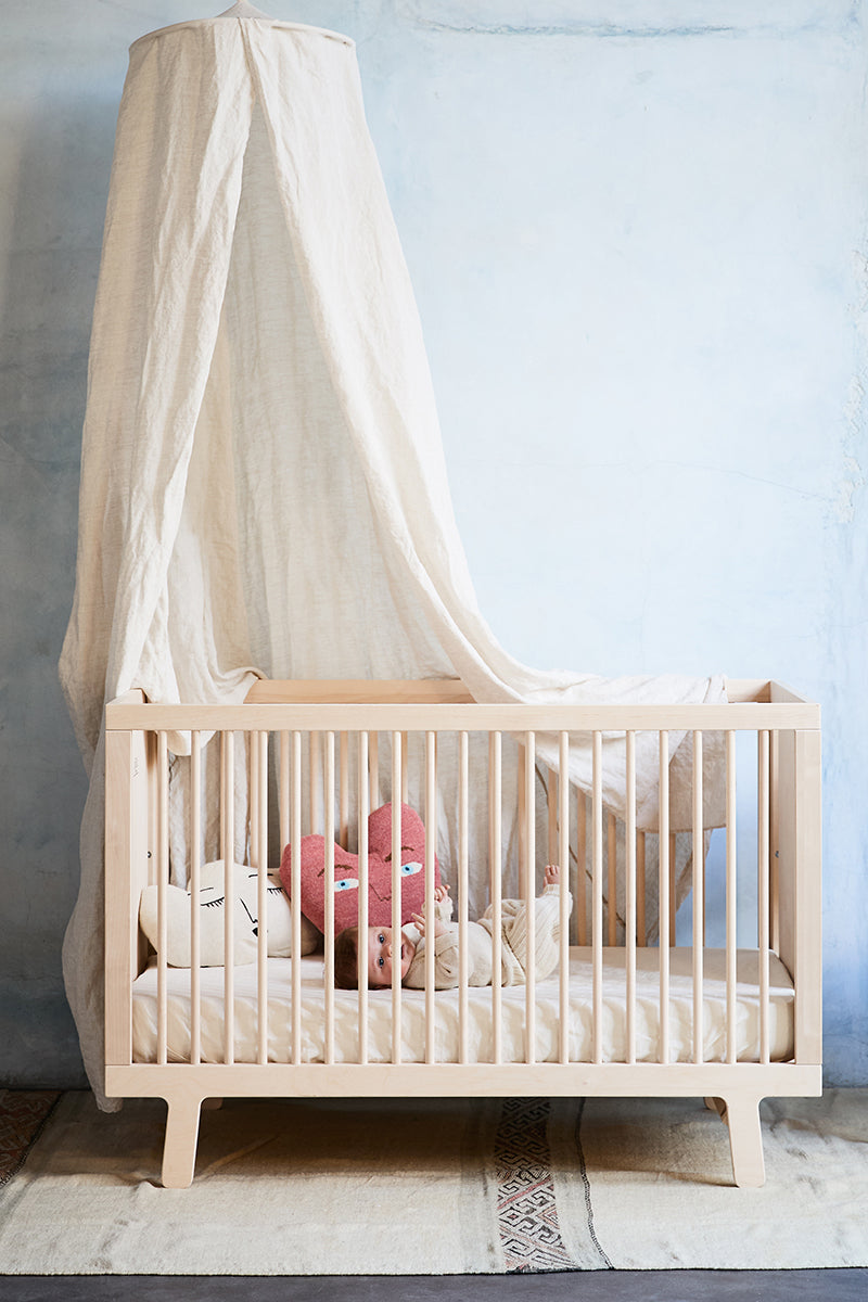 Oeuf Sparrow Crib - Birch