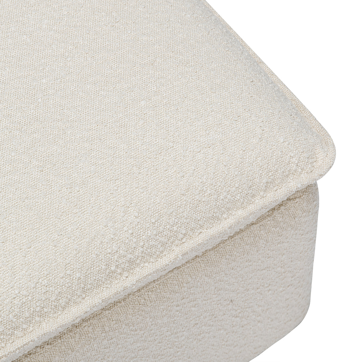 Babyletto Cali Storage Ottoman - Ivory Boucle