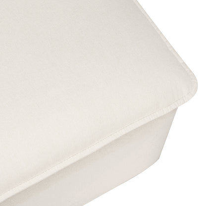 Babyletto Cali Storage Ottoman - Performance Cream Eco-Weave