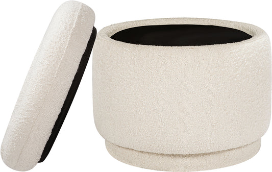 Babyletto Enoki Storage Ottoman - Ivory Boucle