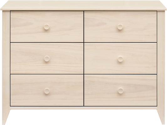 Babyletto Sprout 6-Drawer Double Dresser - Washed Natural