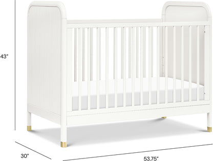 Namesake Brimsley Tambour 3-in-1 Convertible Crib - Warm White