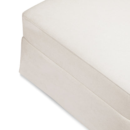 Namesake Crawford Gliding Ottoman - Performance Cream Eco-Weave