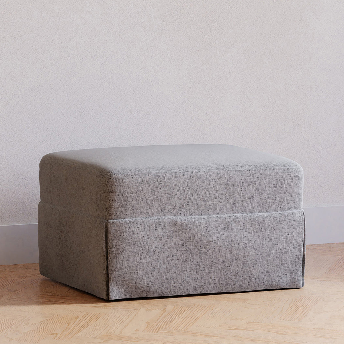 Namesake Crawford Gliding Ottoman - Performance Grey Eco-Weave