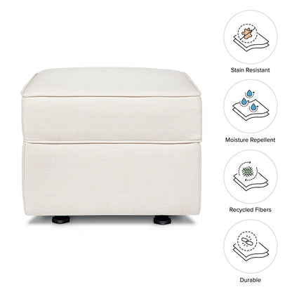 Namesake Willa/Alden Gliding Ottoman - Performance Cream Eco-Weave