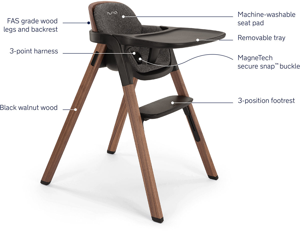 Nuna BRYN High Chair - Sanderson