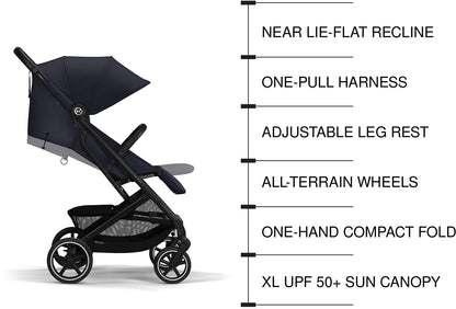 Cybex Beezy 2 Compact Stroller - Magic Black