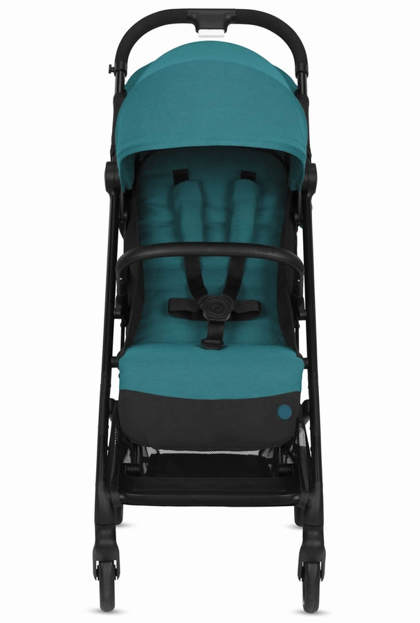 Cybex Beezy + Aton 2 Travel System Bundle - River Blue / Deep Black