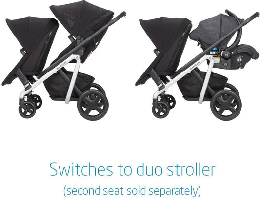 Maxi-Cosi Lila + Mico XP Max Travel System Bundle - Frequency Black / Essential Black