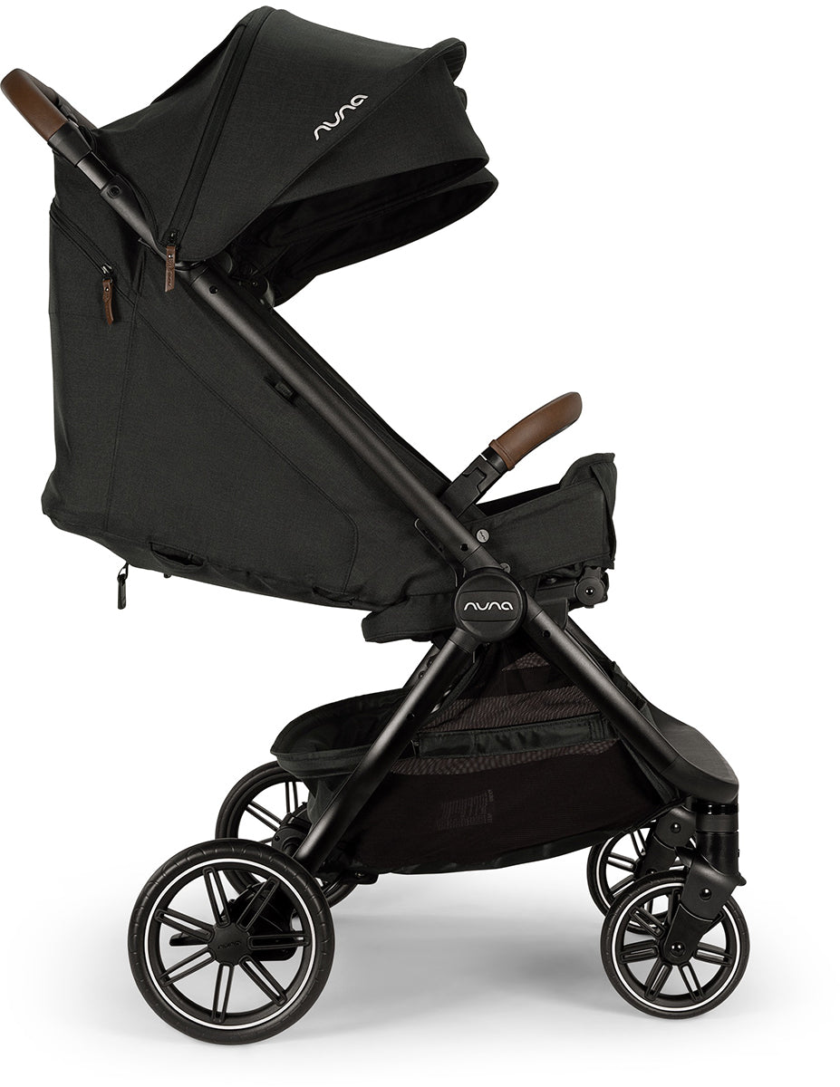 Nuna TRVL dubl + PIPA Aire RX Travel System Bundle - Caviar / Caviar