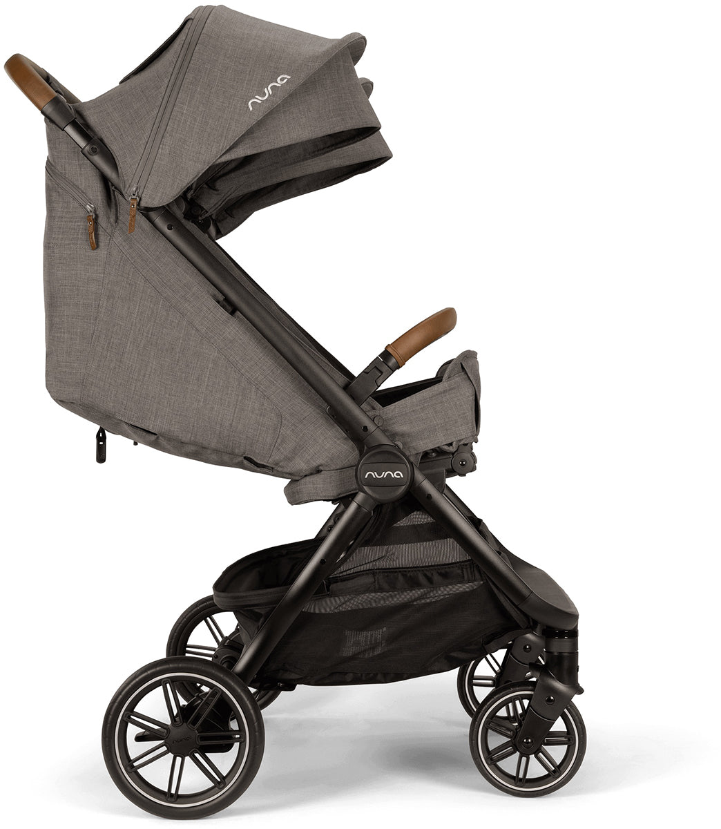 Nuna TRVL dubl + PIPA Aire RX Travel System Bundle - Granite / Granite