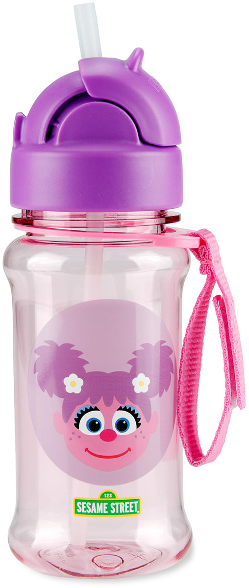 Skip Hop Sesame Street Straw Bottle With Tritan Renew - Abby Cadabby