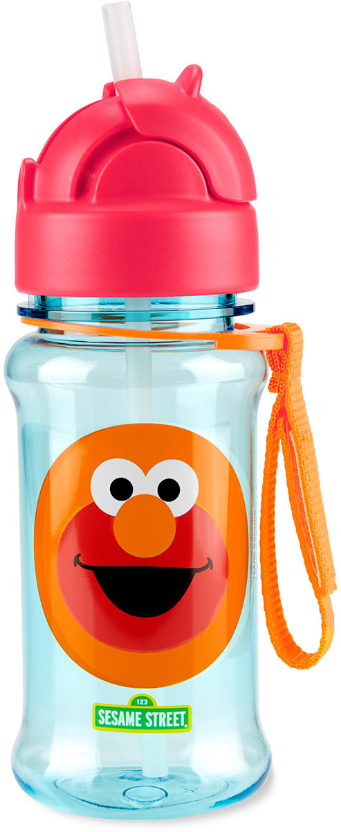 Skip Hop Sesame Street Straw Bottle With Tritan Renew - Elmo