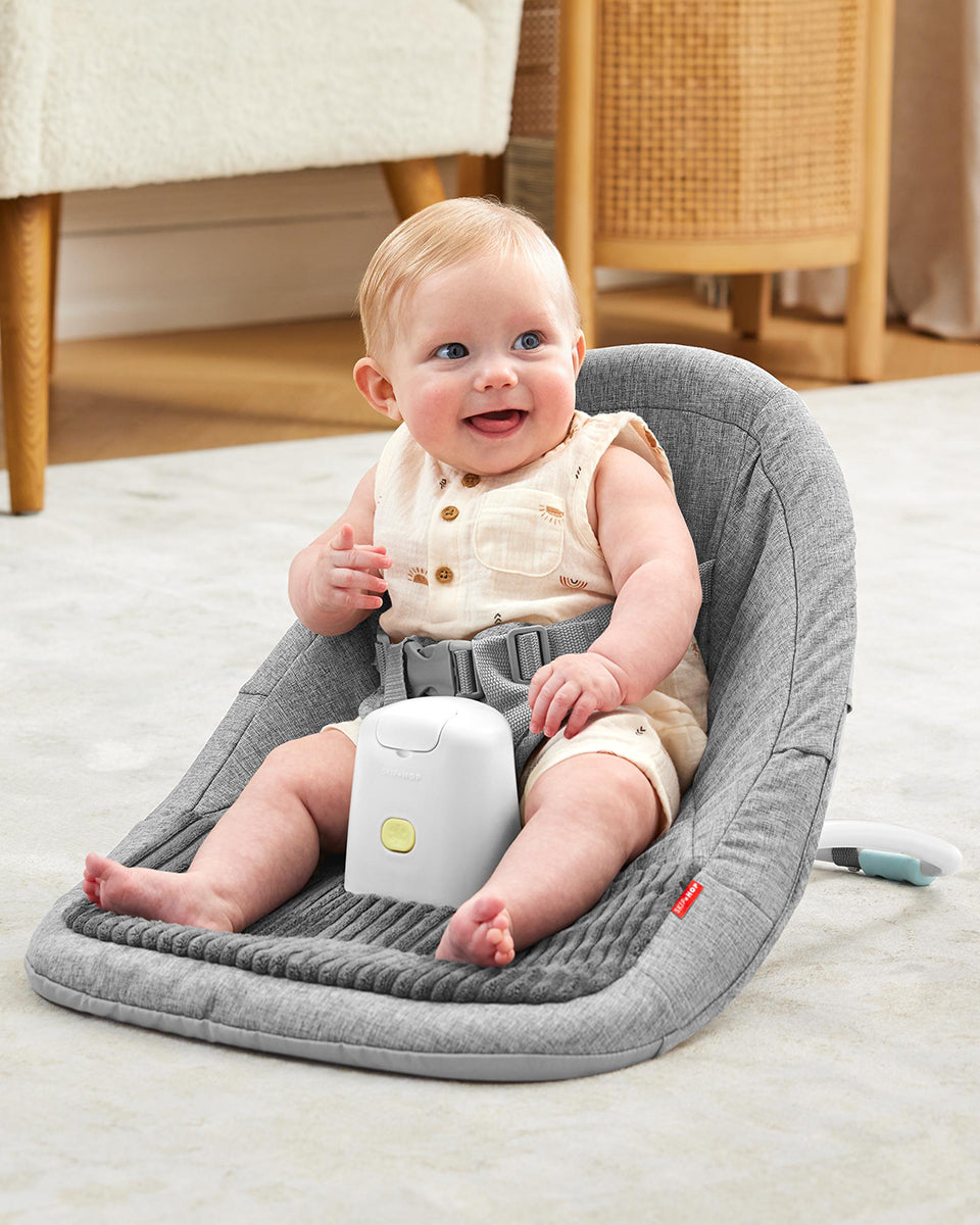 Skip Hop Silver Lining Cloud Upright Activity Floor Seat - Grey