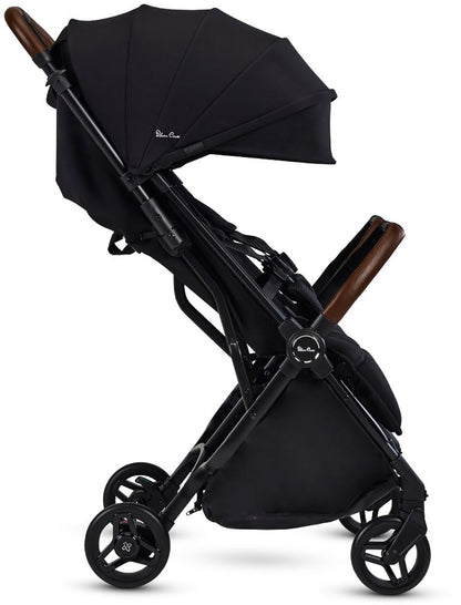 Silver Cross Jet Lightweight Double Stroller - Black