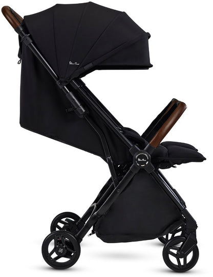 Silver Cross Jet Lightweight Double Stroller - Black