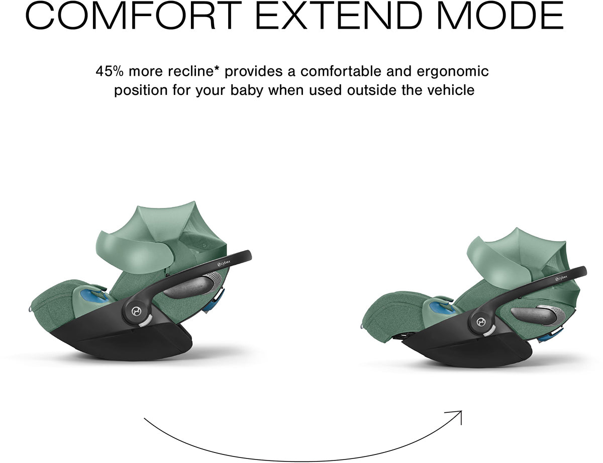 Cybex Cloud T SensorSafe Infant Car Seat - Leaf Green