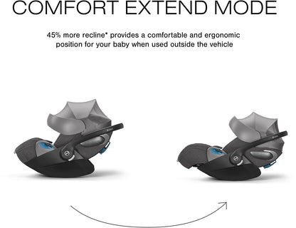 Cybex Cloud T SensorSafe Infant Car Seat - Mirage Grey