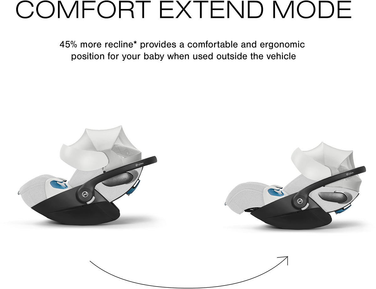 Cybex Cloud T SensorSafe Infant Car Seat - Platinum White